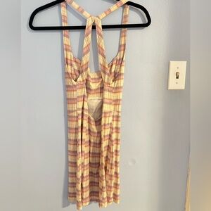 Plaid Sundress with Strappy Back